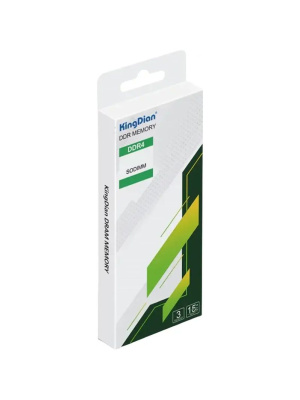����������� ������ KingDian DDR4 SO-DIMM 8Gb, 3200Mhz, [DDR4-NB-8GB-32-22] CL22