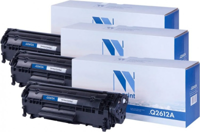 ����� NVP NV-Q2612A-SET3 ��� HP LaserJet 1010/ 1012/ 1015/ 1018/ 1020/ 1022/ 3015/ 3020/ 3030/ 3050/ 3050Z/ 3052/ 3055/ M1005mfp (2000k) (3 ��)