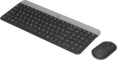 ���������� + ���� Logitech MK470 ����:����������/������-����� ����:���������� USB ������������ slim (920-009180)