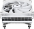  Thermalright AXP-90 X53 White (AXP-90 X53 White) LGA 1700/1200/115X/AM4/AM5 Low-Profile RTL