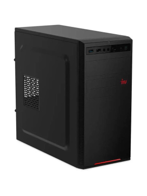 ��������� ���� iRU Planio 310H6SE MT, Intel Core i3-12100F/8 �� DDR4/256 �� SSD/NVIDIA GeForce GT 610 (1 ��)/��� ��, ������ (2170060)