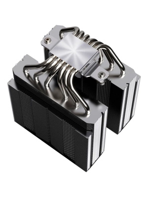 ����� XASTRA AX620 Basic ARGB LGA1851/1700/1200/115X/AM5/AM4 (Dual Tower, TDP 265W, 6 ����.������ 6�� , 2x PWM 120mm ARGB ,������ ��������� ) RET