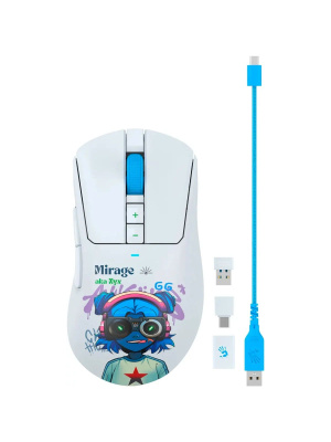 ���� A4Tech Bloody R73 Ultra Duo �����/������� ���������� 20000dpi �������. USB/USB-C 7but (R73 ULTRA DUO NYX MIRAGE)