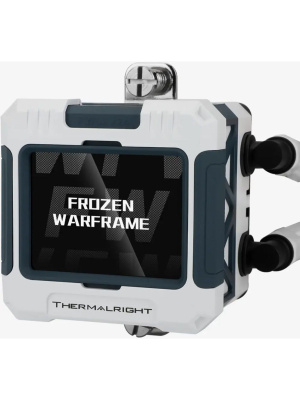 ��� Thermalright Frozen Warframe 420 ARGB (420mm, LED, White, ARGB/ Fans: 3x140mm, 88.7CFM, 29.8dBA, 1750RPM/ Pump height 60mm, 23dBA, 3000RPM, Rad thickness 27mm/ S: 1851, 1700, 1200, 115X, 2011, 2066, AM5, AM4)