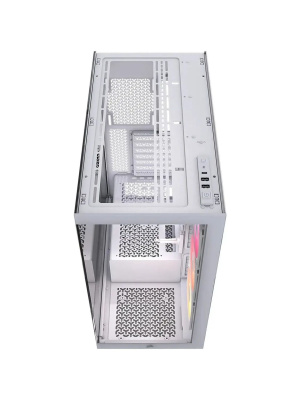������ Corsair 3500X RS-R ARGB, Midi-Tower, TG, 3x120mm ARGB, 2xUSB-A 3.2, 1xUSB 3.2 Type-C, E-ATX, ATX, mATX, mITX White