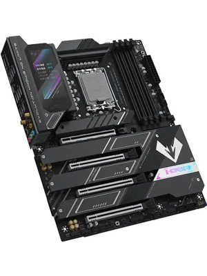 ����������� ����� MAXSUN MS-iCraft Z890 PACIFIC, LGA1851, Z890, 4*DDR5, 4*SATA3, 4*M.2, USB 3.2, USB 2.0, Type-C, 4*PCIEx16, HDMI+DP, ATX