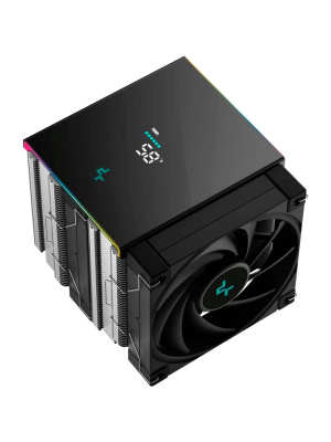����� DEEPCOOL AK620 DIGITAL SE LGA1851/1700/1200/115X/AM5/AM4 (TDP 260W, PWM, DUAL Fan 120mm, 6 ����. ������, ARGB, ������) RET