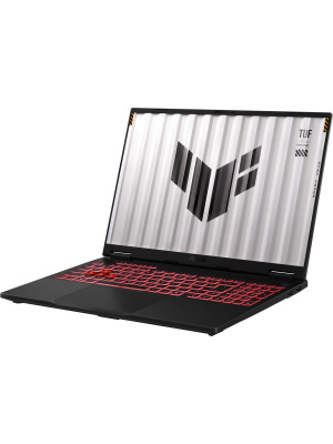 ������� ASUS TUF Gaming F16 FA608UM-RV053, 16" (1920x1200) IPS 165 ��/AMD Ryzen 7 260/16 �� DDR5/1024 �� SSD/NVIDIA GeForce RTX 5060 ��� ��������� (8 ��)/��� �������, ����� (90NR0KV1-M005H0)