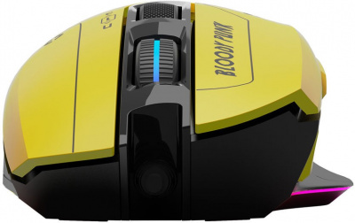 ����  A4Tech Bloody W70 Max Punk Yellow/Black ����������, ���������, 10000 dpi, USB, ����: �����, ������