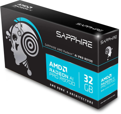 ���������� Sapphire AMD Radeon AI PRO R9700 32GB (32358-01-20G) Ret