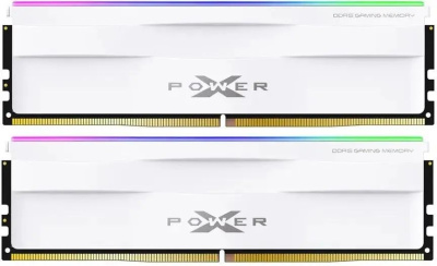  DDR5 2x16GB 6000MHz Silicon Power SP032GXLWU600FDH Xpower Zenith RGB RTL Gaming PC5-48000 CL40 DIMM 288-pin 1.35 kit single rank   Ret