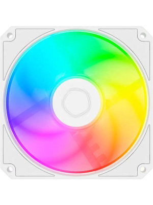 ���������� ID-COOLING AM-120-ARGB-W 120x120x25�� (PWM, ��������� ����, �����, 0-2500��/���, ����������)  BOX