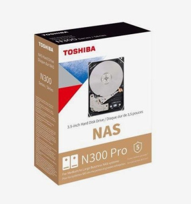 ������� ���� HDD 18TB Toshiba N300 NAS PRO SATA-III (HDWG51JXZSTB)