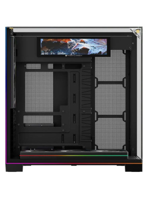 ������ Thermalright TR-A70 Vision FanUB / Black / TG / TL-UB36R+TL-UB24 PWM Fans / 9.16'' LCD screen / USB TYPE-C / ATX  / TRA70VFUBB