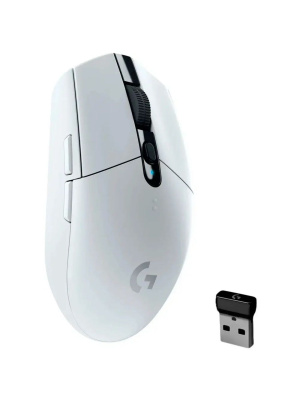 ���� ������������ LOGITECH G304 Lightspeed ����� (USB, 12000dpi, 6but) (910-005293)