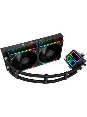 ������� �������� ���������� Thermalright Frozen Infinity 240 Black / 2x120mm ARGB PWM Fans / TRFI240B