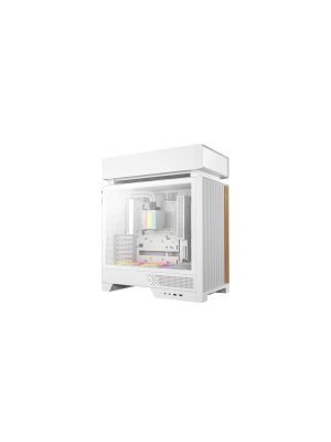 ������ Deepcool CL6600 WH ��� ��, ������� ���� (���������� ������), 360 ��� � 2x120�� ARGB ���������� �����, �����, ATX