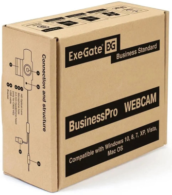 ���-������ Exegate Business Pro C922 (1920x1080, USB 2.0, ����������� �������������, ���������� �������� � ���������������)