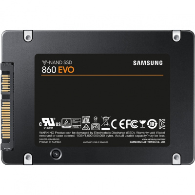 SSD  Samsung 860 EVO 2.5" 500  SATA III MLC MZ-76E500BW