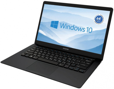  Digma EVE 14 C414, 14" (1920x1080) IPS/Intel Celeron N3350/4 DDR3/128 eMMC/HD Graphics/Windows 10 Home,  [NCN144BXW02]