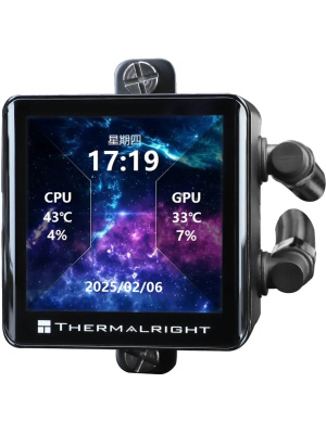 ��� Thermalright Frozen Vision 360 V2 (360mm, LED, Black, ARGB/ Fans: 3x120mm, 69CFM, 27dBA, 2150RPM/ Pump height 60mm, 23dBA, 3000RPM, Rad thickness 27mm/ S: 1700, 1200, 1851, 115X, 2011, 2066, AM5, AM4)