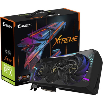  GIGABYTE GeForce RTX 3080 Ti 12288Mb AORUS XTREME GV-N308TAORUS X-12GD