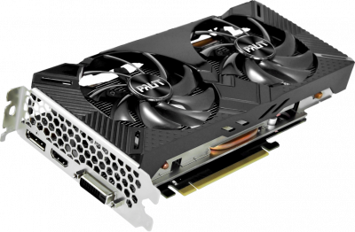  GTX 1660 6144Mb Palit PCI-E PA-GTX1660 DUAL 6G NVIDIA GeForce 192 GDDR5 1530/8000 DVIx1/HDMIx1/DPx1/HDCP Ret (NE51660018J9-1161C)