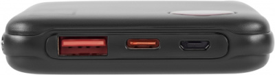 ������� ����������� Digma DGPF10B 10000mAh QC3.0/PD3.0 22.5W 3A USB-A/USB-C ������ (DGPF10B22PBK)