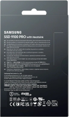 SSD ���������� Samsung 9100 PRO MZ-VAP8T0CW 8��, M.2 2280, NVMe, M.2