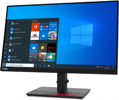  Lenovo 24" ThinkVision T24h-20 2560x1440 IPS WLED 60 4ms HDMI DisplayPort USB-C