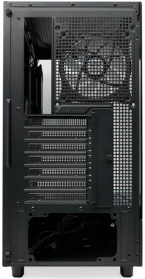������ �� ��� ����� ������� HSPD F710, Panoramic Mid Tower, Black, F710-TGBK-ARGB