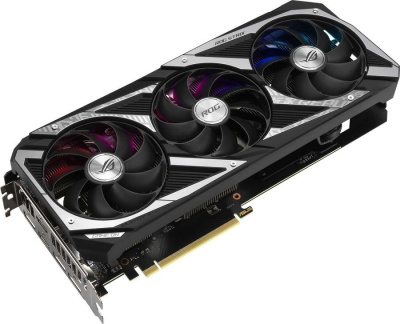  RTX3060 12288Mb ASUS ROG-STRIX-RTX3060-O12G-GAMING GDDR6 192bit 2xHDMI 3xDP RTL