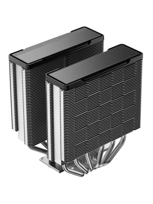 ����� DEEPCOOL AG620 G2 LGA1954/1851/1700/AM5/AM4 (TDP 270W, PWM, DUAL Black Fan 120mm, 6 ����. ������, ������) RET