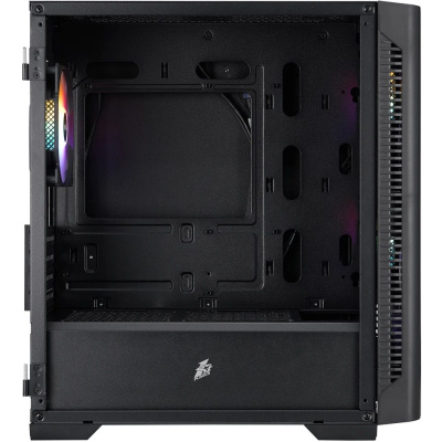 ������ 1STPLAYER DK D4-M FRGB Black / mATX / 2x140mm & 1x120mm FRGB fans / D4-M-BK-2F1P-1F1