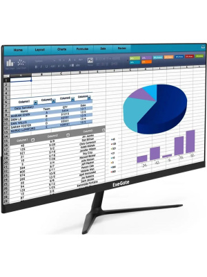 ������� ExeGate 23.8" SmartView EP2400CA ������ {IPS 1920x1080 100Hz 5ms 16:9 250cd 1000:1 178/178 D-Sub HDMI AudioOut ���������� �� FreeSync Flicker-free VESA} [EX300350RUS]