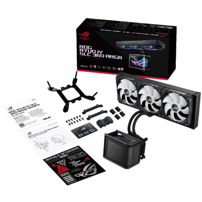 ������� �������� ���������� ASUS ROG Ryuo IV SLC 360 ARGB Black 90RC0151-B0EAY0