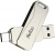 USB Flash ���������� 128Gb Netac U782C Silver