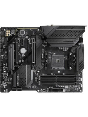����������� ����� MSI MAG B550 TOMAHAWK WIFI Soc-AM4 AMD B550 4xDDR4 ATX AC`97 8ch(7.1) 1 x 2.5Gigabit + Gigabit Ethernet RAID+HDMI+DP