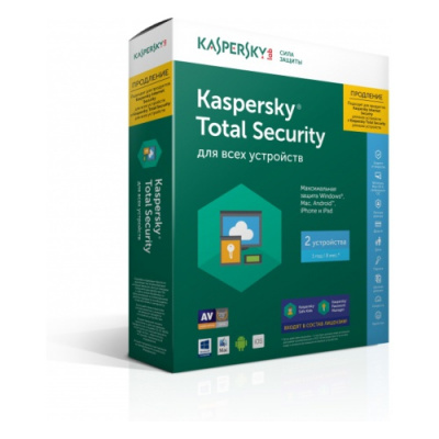 Kaspersky Total Security - Multi-Device Rus Ed 2  2  1  Renewal Box