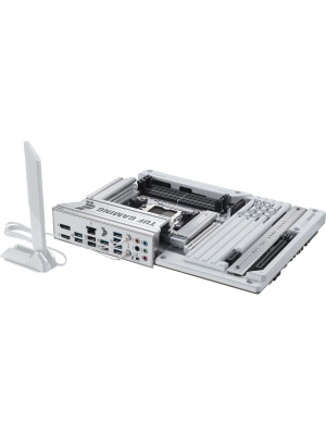 ����������� ����� ASUS TUF GAMING B850-BTF WIFI W, AM5, B850, 4*DDR5, 4*SATA, 3*M.2, 7*USB 3.2, 2*USB 2.0, Type-C, 3*PCIx16, 1*PCIx1, DP+HDMI, ATX; 90MB1KW0-M0EAY0
