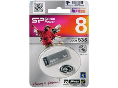 ������ USB 8Gb Silicon Power Touch 835 SP008GBUF2835V1T �����