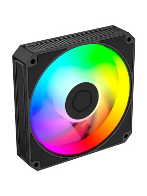 ���������� ID-COOLING AM-120-ARGB-K 120x120x25�� (PWM, ��������� ����, ������, 0-2500��/���, ����������)  BOX