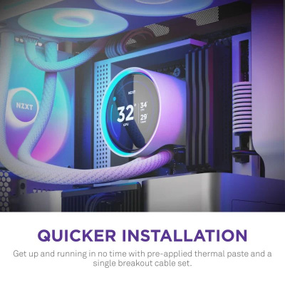 ������� �������� ���������� NZXT Kraken Elite 420 RGB (RL-KR42E-W2)