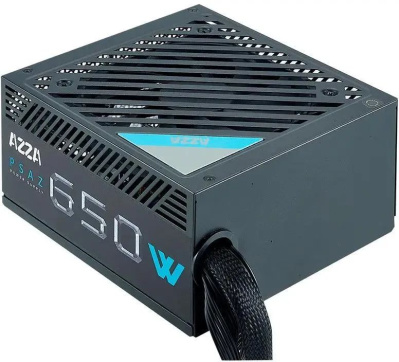 ���� ������� Azza ATX 650W PSAZ-650B 80+ bronze (20+4pin) APFC 120mm fan 5xSATA RTL