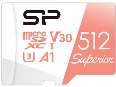   512Gb MicroSD Silicon Power Superior (SP512GBSTXDV3V20)