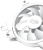 Вентилятор для корпуса PCcooler F3 T120 ARGB White Вентилятор для корпуса PCcooler F3 T120 ARGB White