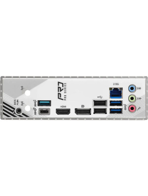 ����������� ����� ASROCK B860M PRO RS, LGA1851, B860, 4*DDR5, 4*SATA, 4*M.2, 6*USB 3.2, 2*USB 2.0, Type-C, 2*PCIx16, 1*M.2 (Key E), HDMI+DP, mATX
