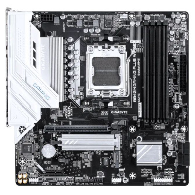 ����������� ����� GigaByte B840M Gaming Plus WIFI6E, mATX, AMD B840, �����: AM5, Ret