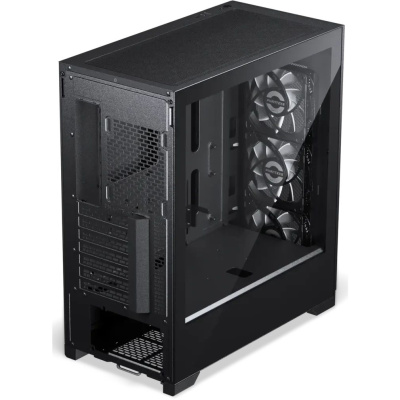 ������ PHANTEKS Eclipse G370A, Black, 3x120mm ARGB Fan, ������� ������ Tempered Glass, Mid-Tower / PH-EC370GA_DBK01