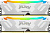 ������ ����������� Kingston 32GB 6400MT/s DDR5 CL32 DIMM (Kit of 2) FURY Renegade RGB White XMP (KF564C32RWAK2-32)
